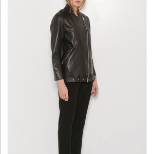 Iro black leather jacket